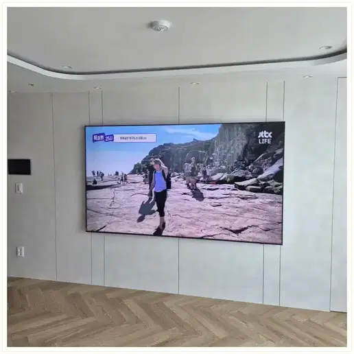 진접 삼부르네상스 더퍼스트 벽걸이TV 설치 예시 이미지 · 사진 1