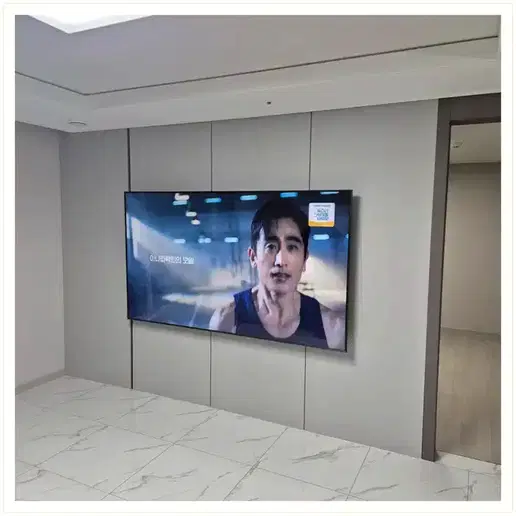 북수원 하우스토리 벽걸이TV 설치 예시 이미지 · 사진 1