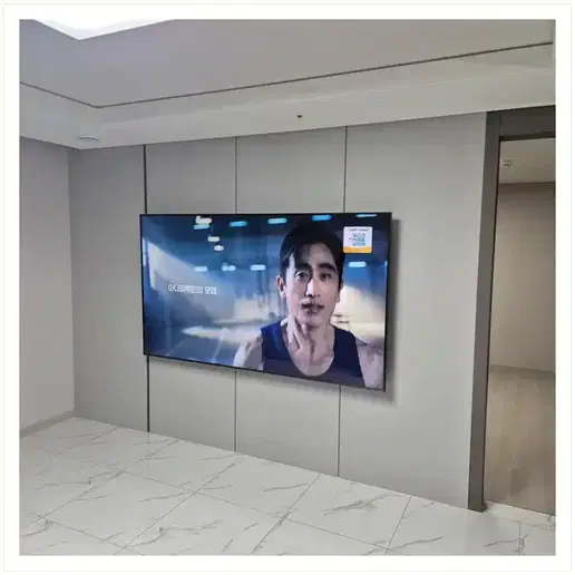 비산 한신더휴 벽걸이TV 설치 예시 이미지 · 사진 1