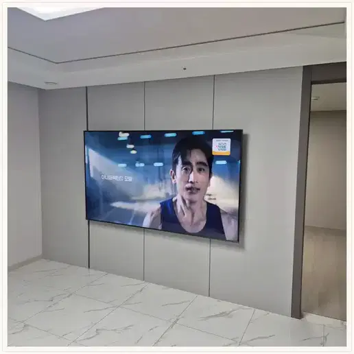 김포마송 디에트르 벽걸이TV 설치 예시 이미지 · 사진 1