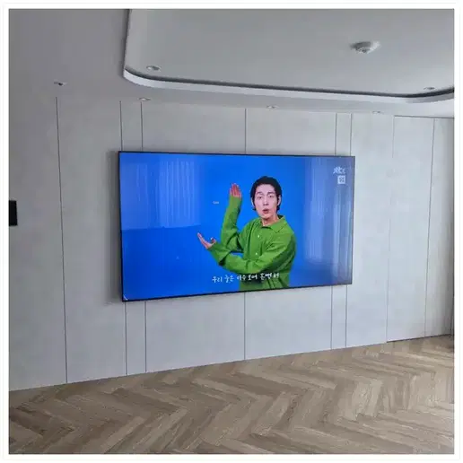 봉담자이 라피네 벽걸이TV 설치 예시 이미지 · 사진 1