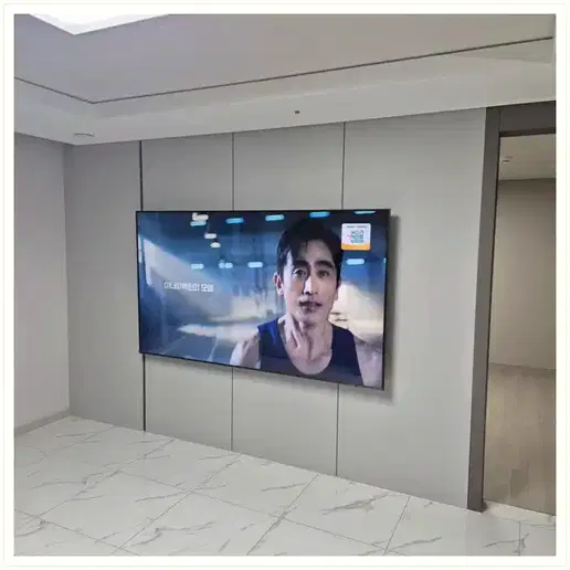 성남복정1지구 신혼희망타운 벽걸이TV 설치 예시 이미지 · 사진 1