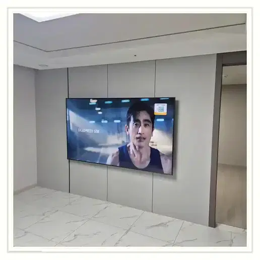 고덕국제신도시 다해브 벽걸이TV 설치 예시 이미지 · 사진 1