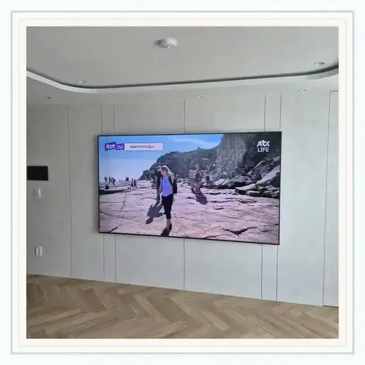 동탄역 한신더휴 벽걸이TV 설치 예시 이미지 · 사진 1