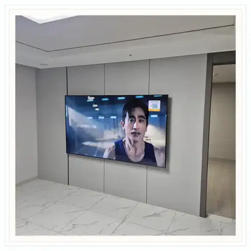 은계브리즈힐 벽걸이TV 설치 예시 이미지 · 사진 1