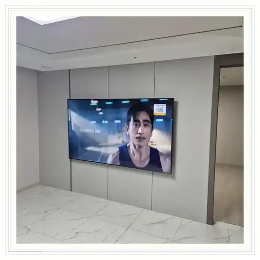 힐스테이트 녹양역 벽걸이TV 설치 예시 이미지 · 사진 1