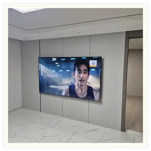 오산세교 LH21단지 벽걸이TV 설치 예시 이미지 · 사진 1