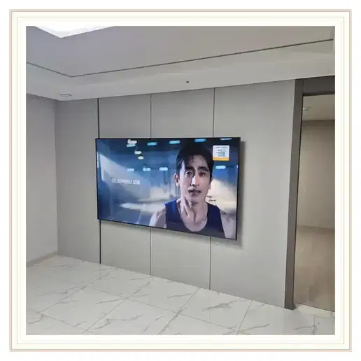 오산 원동 한양수자인 벽걸이TV 설치 예시 이미지 · 사진 1
