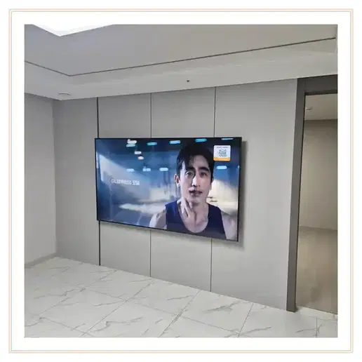 인계 한양수자인 벽걸이TV 설치 예시 이미지 · 사진 1