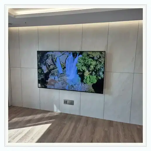 화성향남 22단지 벽걸이TV 설치 예시 이미지 · 사진 1