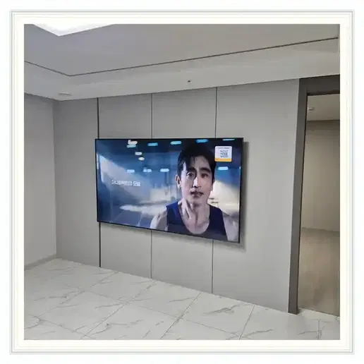 미사강변도시 C3단지 벽걸이TV 설치 예시 이미지 · 사진 1
